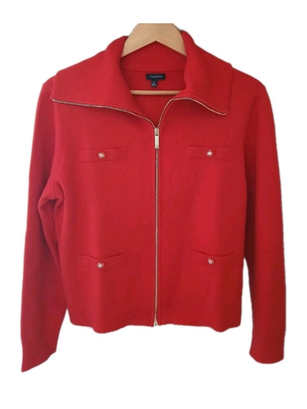 Talbots Full Zip Cardigan